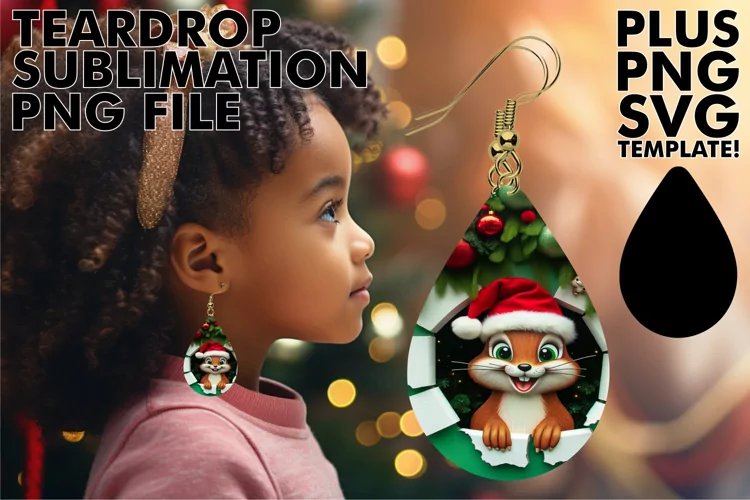 Sublimation Fest: Teardrop Earring Wonders