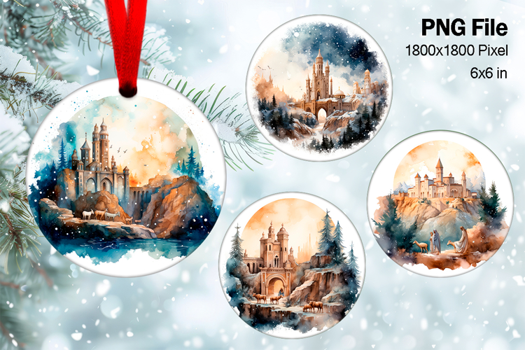 Christmas Scene Clipart Image 23