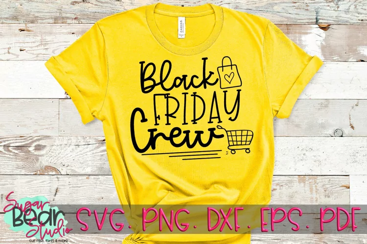 Black Friday Crew - A Black Friday SVG