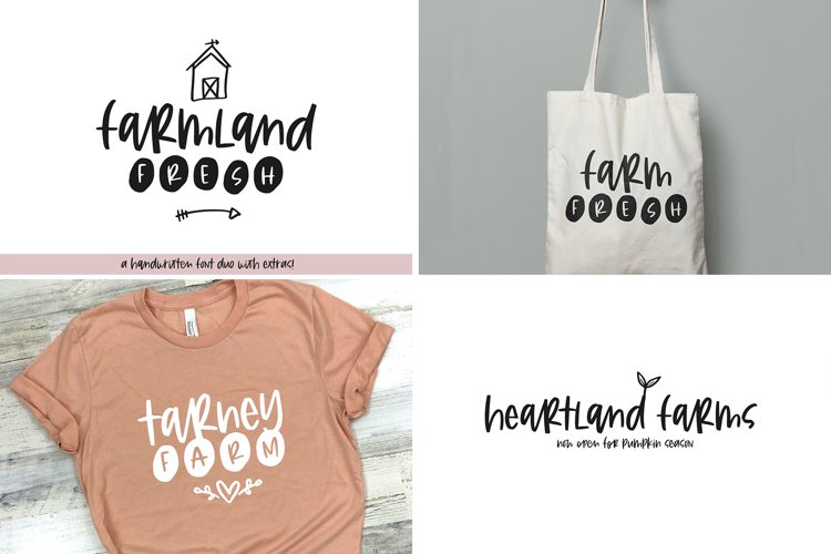 Farmhouse Font Bundle - Handwritten Fonts for Crafters!