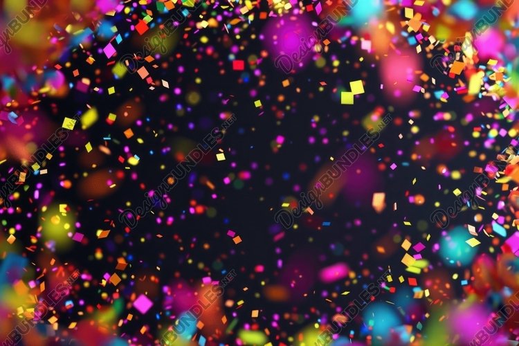 Confetti Background Image 12