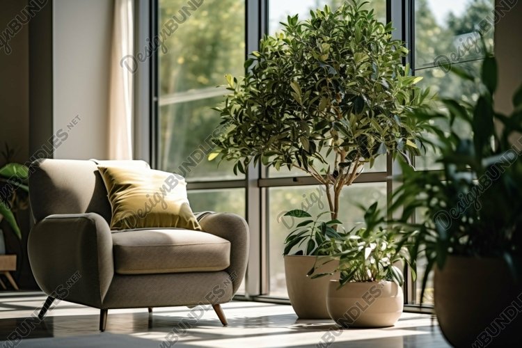 Interior of Italian Living Room 474 example image 1