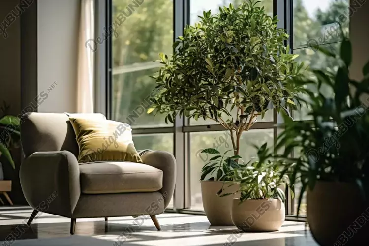 Interior of Italian Living Room 474