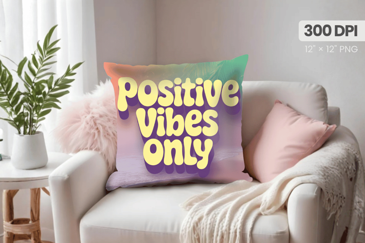Inspirational Quotes Pillow PNG Motivational PNG Sublimation