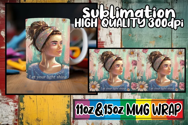 Timeless joys sublimation print wrap, Woman