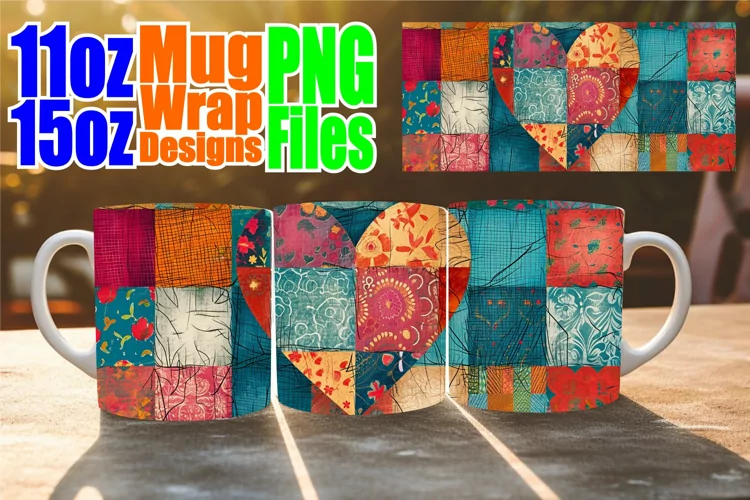 Mug Pattern for Sublimation Magic