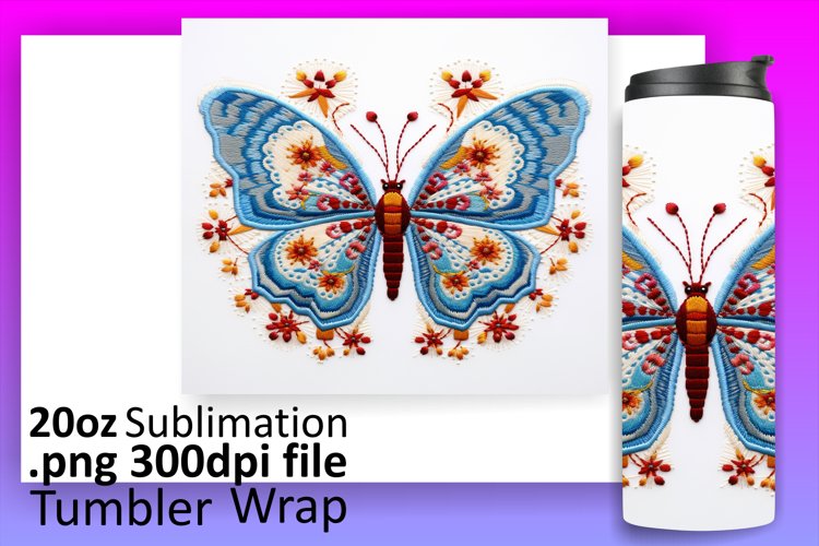 Butterfly Embroidery Image 15