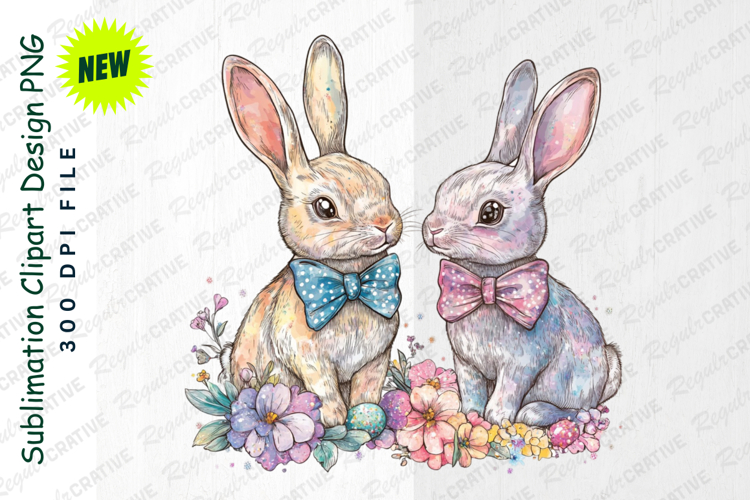 Bunnies Clipart Image 22