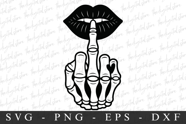 Middle Finger Svg Image 18