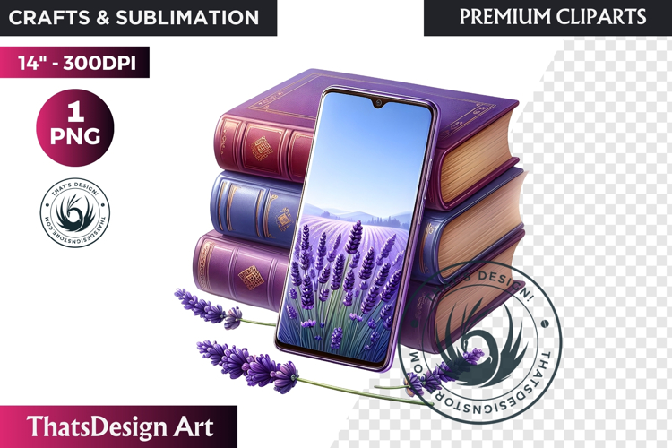 Lavender Clipart PNG, French Country Botanical sublimation