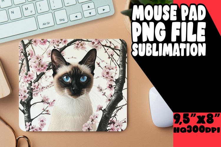 Cat-Themed Laugh-Out-Loud Desk Mat example image 1