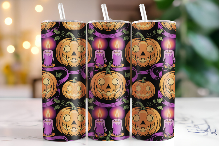 Halloween Tumbler Wrap Image 5