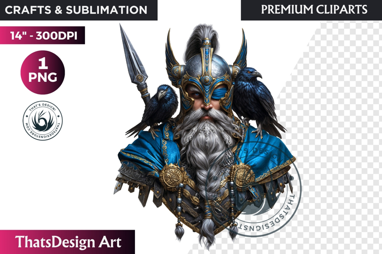 Viking Aesir & Vanir Norse God Illustrations PNG Clipart