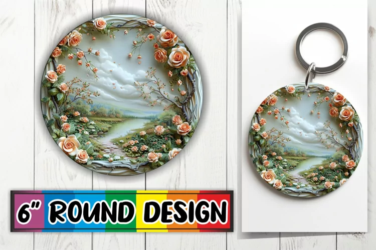 Scenic Round Ornament Assortment