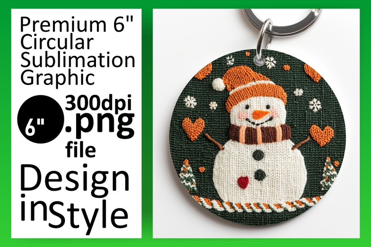Cute Snowman Clipart Image 4