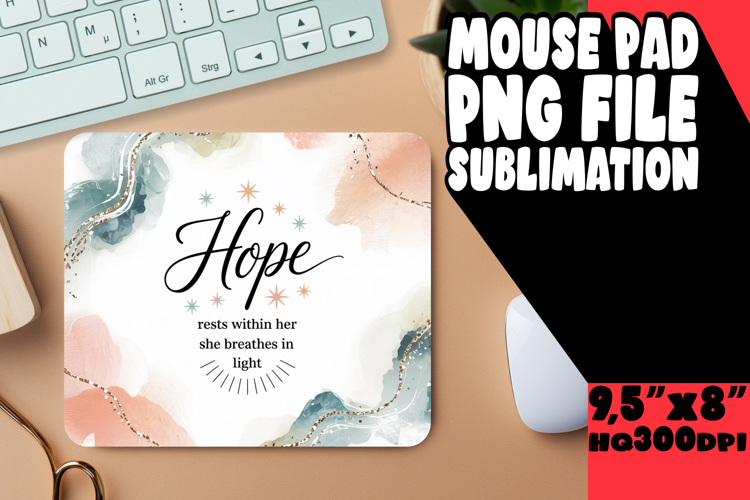 UNIQUE mouse PAD Inspirational Ideas, Religious