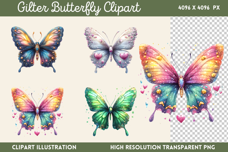 Butterfly Sublimation Designs Image 18