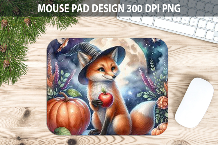 Cute Watercolor Fox Clipart Image 3