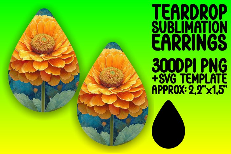 Trendy Blossom Teardrops: Chic Botanical Drops