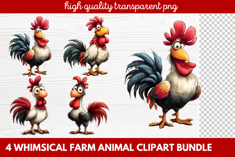 Farmyard Animals Clipart Image 2