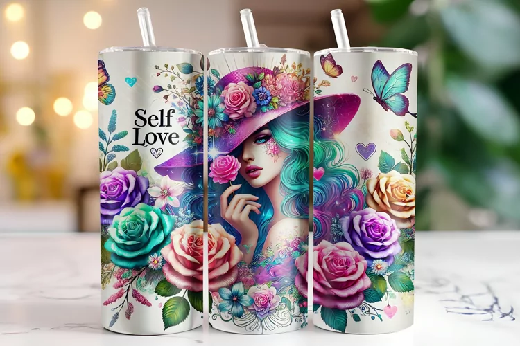 Self love Tumbler Wrap | Sublimation | Tumblers