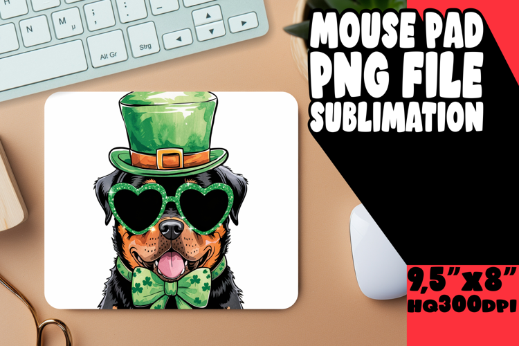 joyful MOUSE MAT Sublimation Style, St Patrick