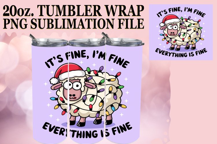 Christmas Tumbler Wrap Image 22