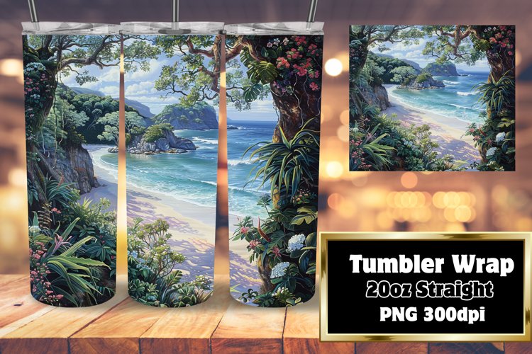 Tranquil Waters Tumbler Design 20oz
