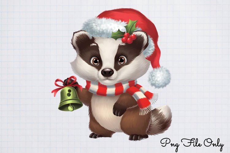 Boho Christmas Clipart Image 14