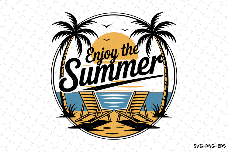 Enjoy the Summer SVG Design | Summer | SVG Cut files