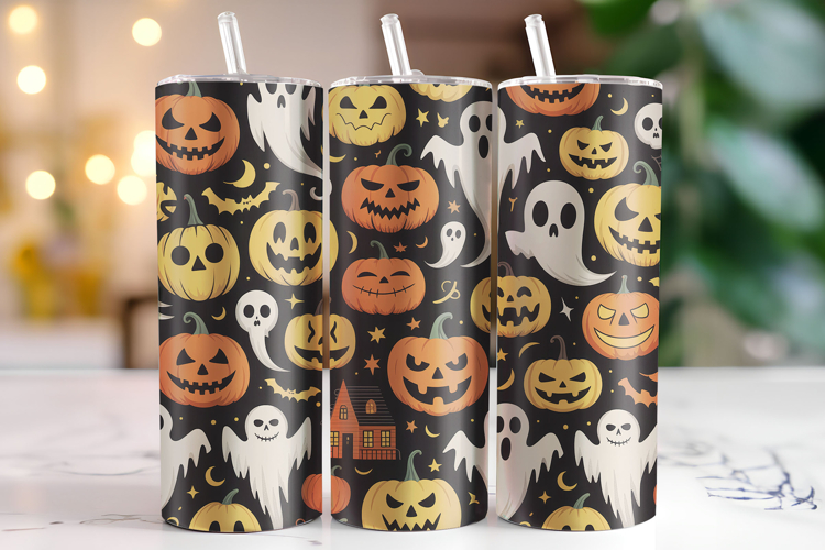 Halloween Tumbler Wrap Image 8