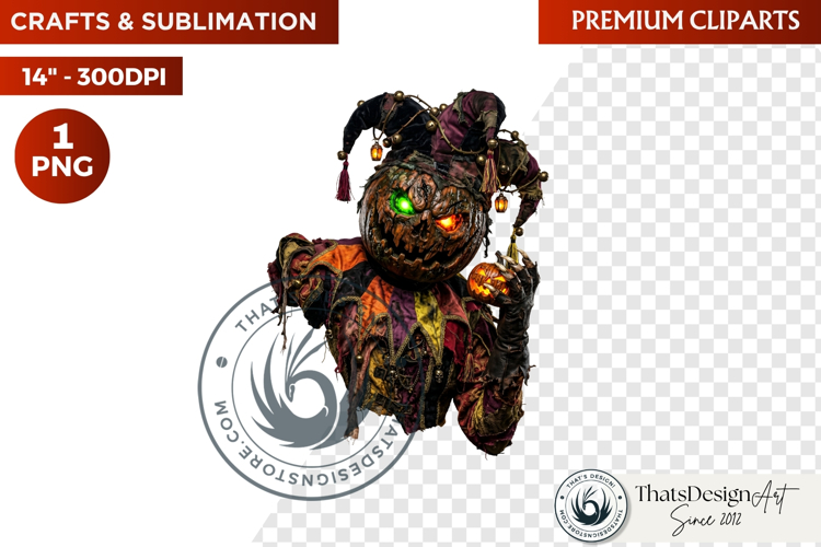 Gothic Halloween Harvest Character PNG Clipart sublimation