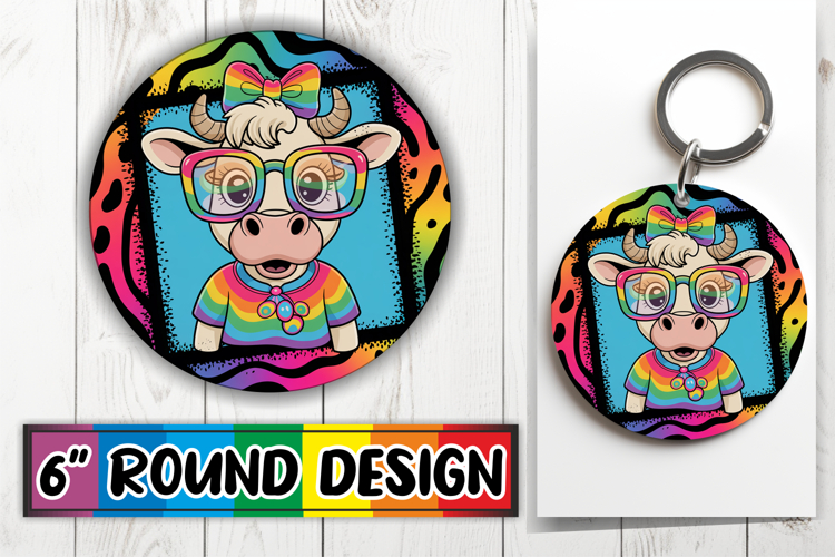 Cow Sublimation Designs Image 23