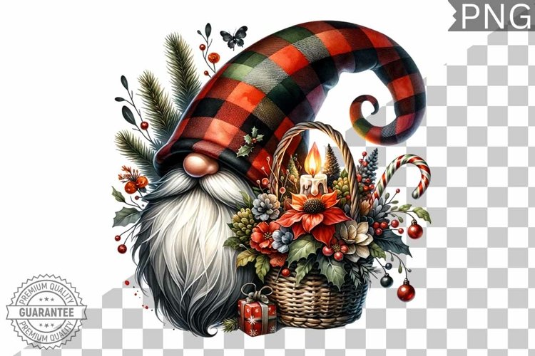 Christmas Gnome Clipart Image 6