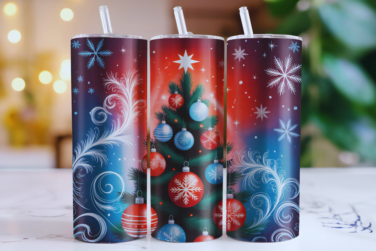 Christmas Tumbler Wrap Image 14