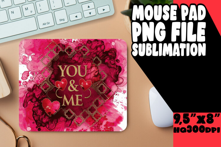 CHEERFUL mouse MAT Gift Inspiration, Love example image 1