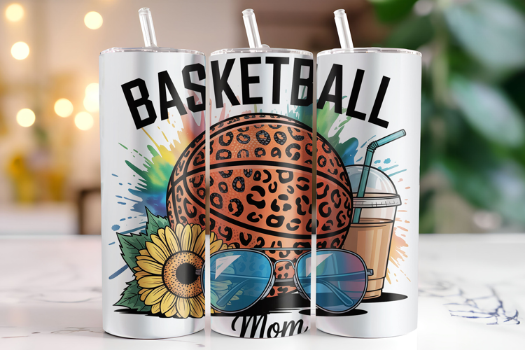 Basketball Mom Tumbler Wrap | Sublimation | Tumblers