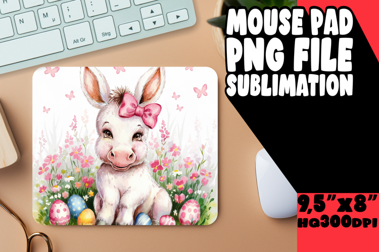 Sweet Mouse Pad Design Sublimation, Cute Easter