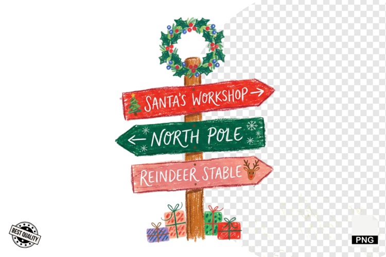 Christmas Signspot Clipart example image 1