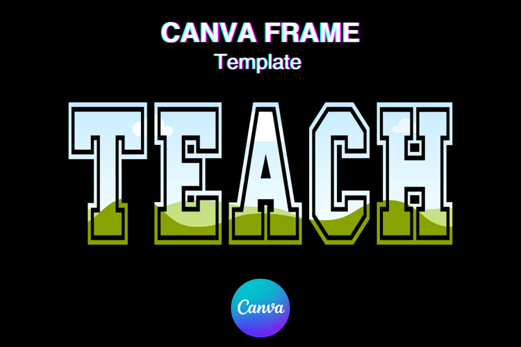 Teach Canva Frame Teacher Back to School Photo Frame_47