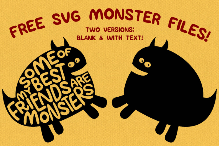 Free Monster SVGs