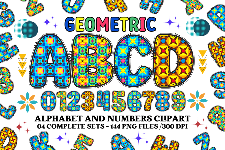 Geometric Alphabet Image 5