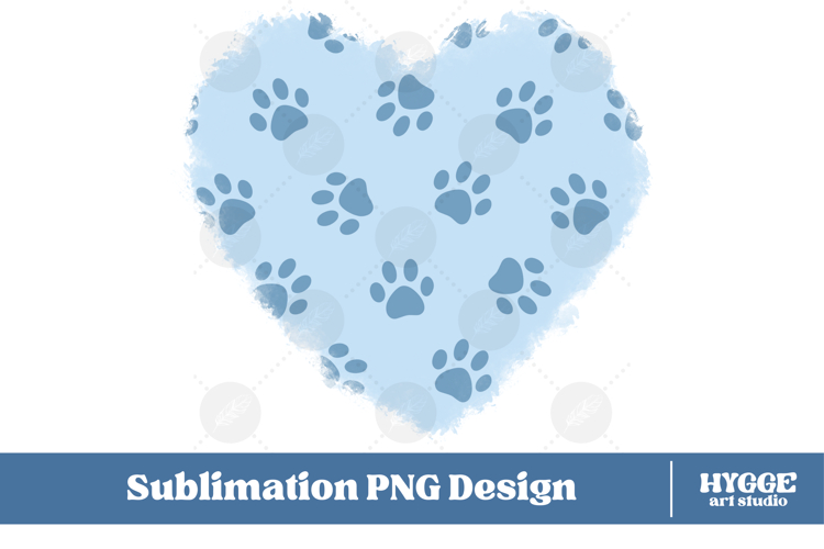 American 4th of July Cat Dog Paw Background Png Sublimation