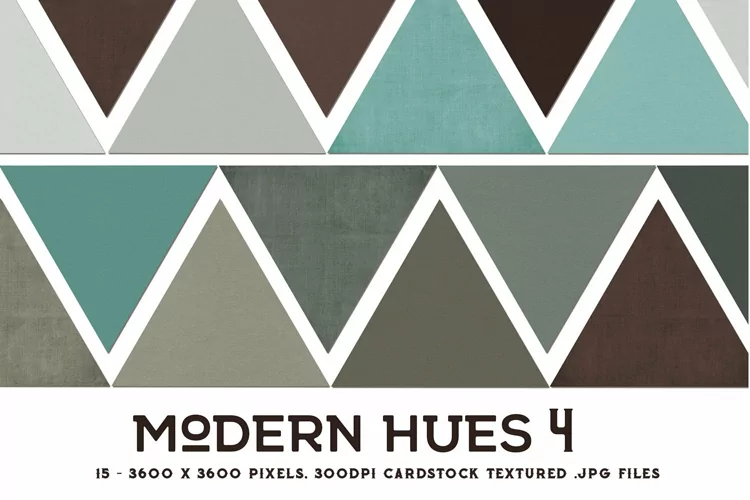 Modern Hues 4 Digital Paper
