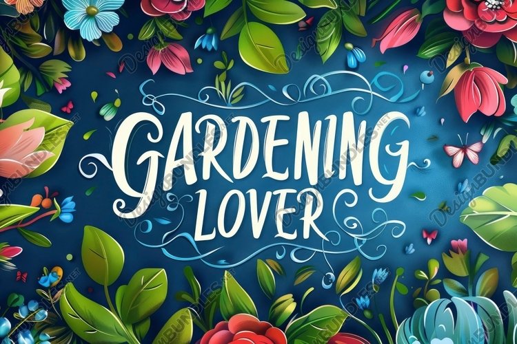 Gardening Lover Background Wallpaper example image 1