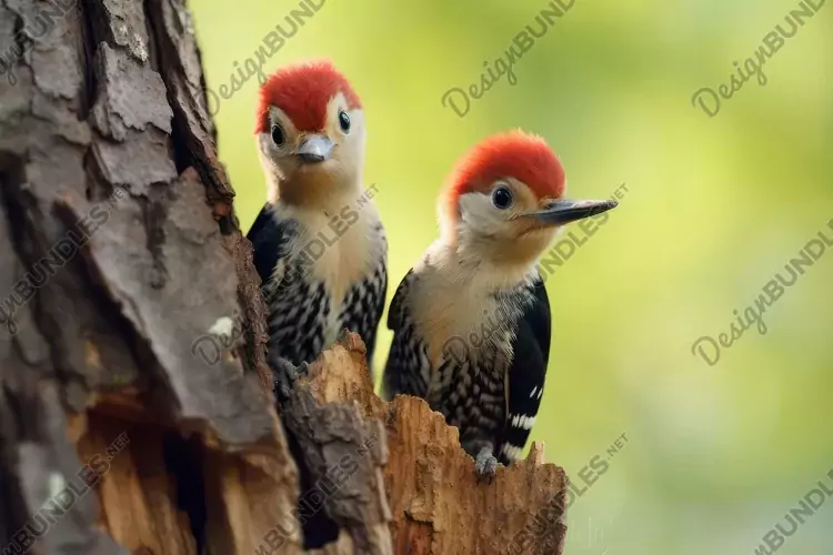Woodpecker Background Wallpaper