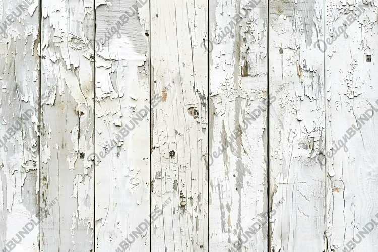 White wooden planks texture example image 1