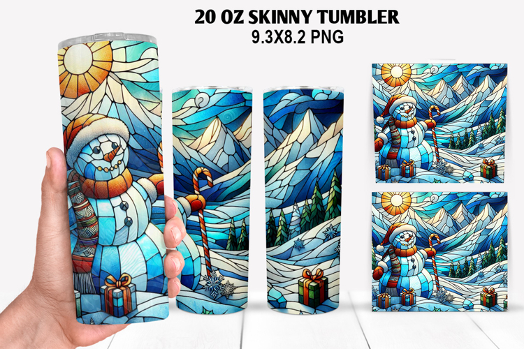 Christmas Tumbler Wrap Image 3
