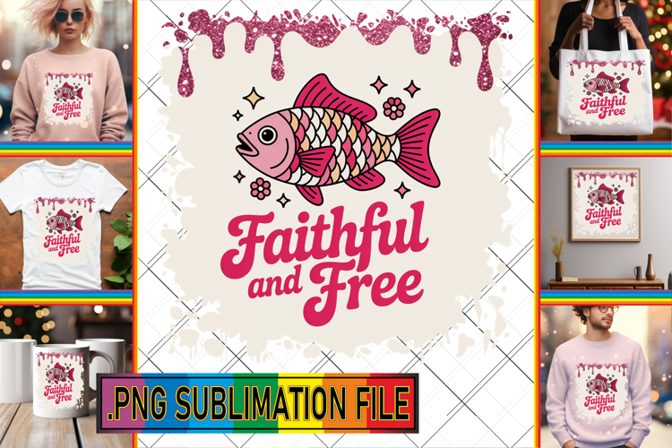 Cheerful TSHIRT Art PNG, Christian