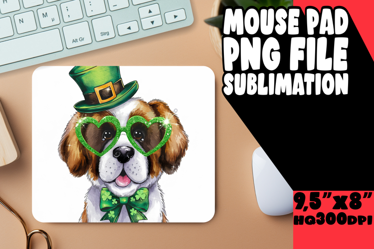 Timeless desk PAD Classic Design, St Patrick